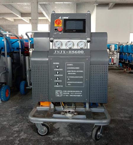 航標浮標聚脲防腐高壓噴涂機(圖1) H5600PLC航標浮標聚脲防腐高壓噴涂機