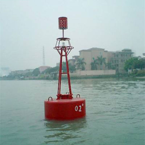 航標浮標聚脲防腐高壓噴涂機(圖2) 航標浮標聚脲防腐案例