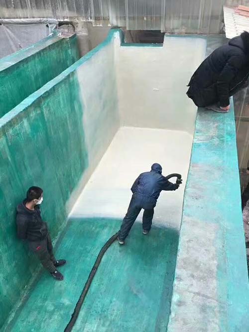 海港工程混凝土防滲聚脲設備(圖2) 混凝土防滲